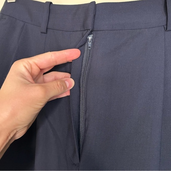 NWT Jenni Kayne Wool Jones Trouser in Navy 6 - Picture 6 of 16